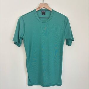 Patagonia Capilene Green Teal Men’s Short Sleeve Shirt S
